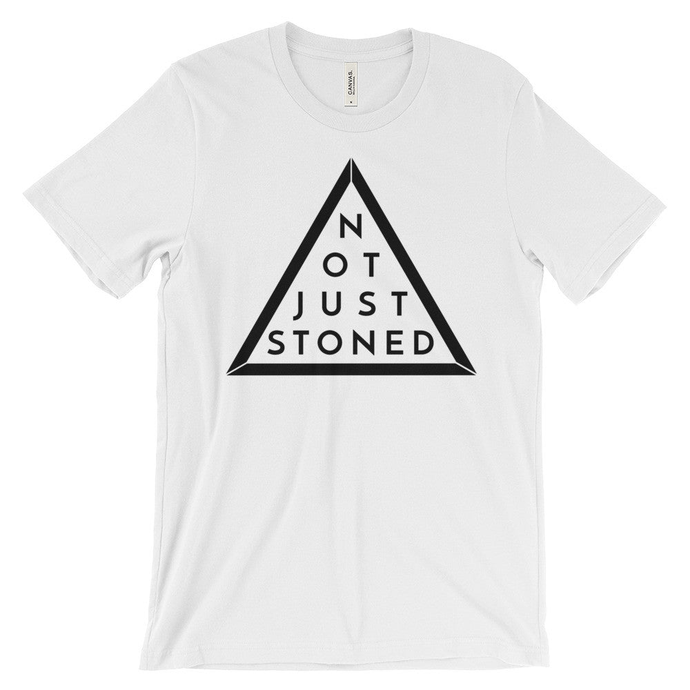 Not Just Stoned Men's Triangle T-Shirt