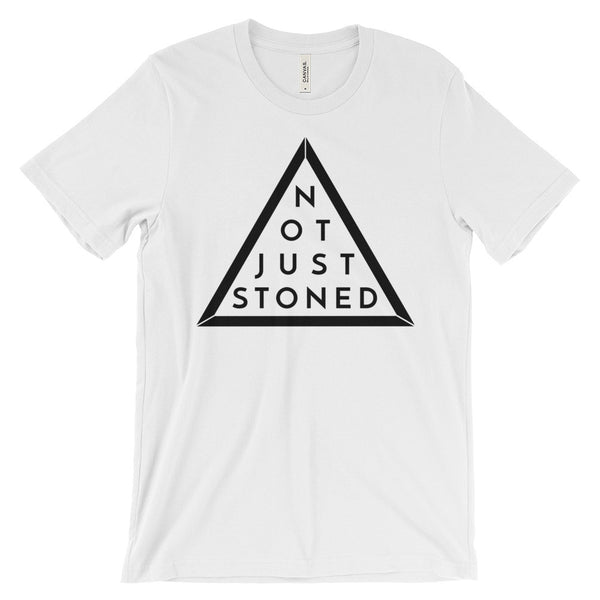 Not Just Stoned Men's Triangle T-Shirt