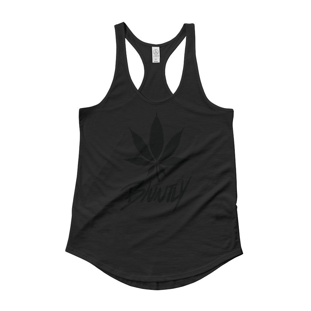 Bluntly Women's Tank Top / Dark