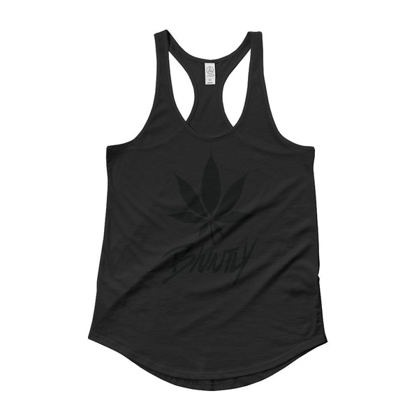 Bluntly Women's Tank Top / Dark